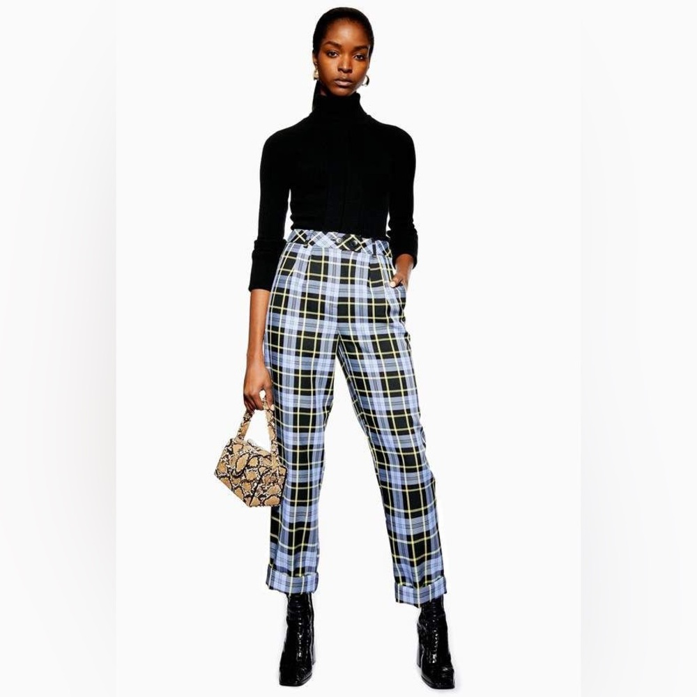 Topshop Peg Leg Trousers